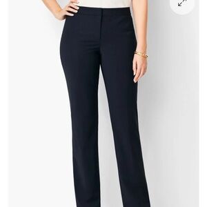 Talbots Black Barely Boot Trousers Size 12